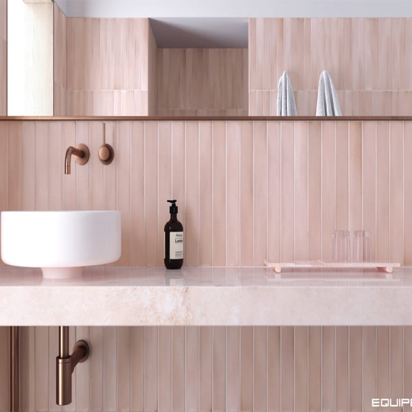 Πλακάκι Massimo Pink Sand 5x40 cm